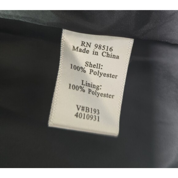 Coldwater Creek Black Purple Tapestry Jacquard Open Blazer Jacket M - Picture 5 of 13